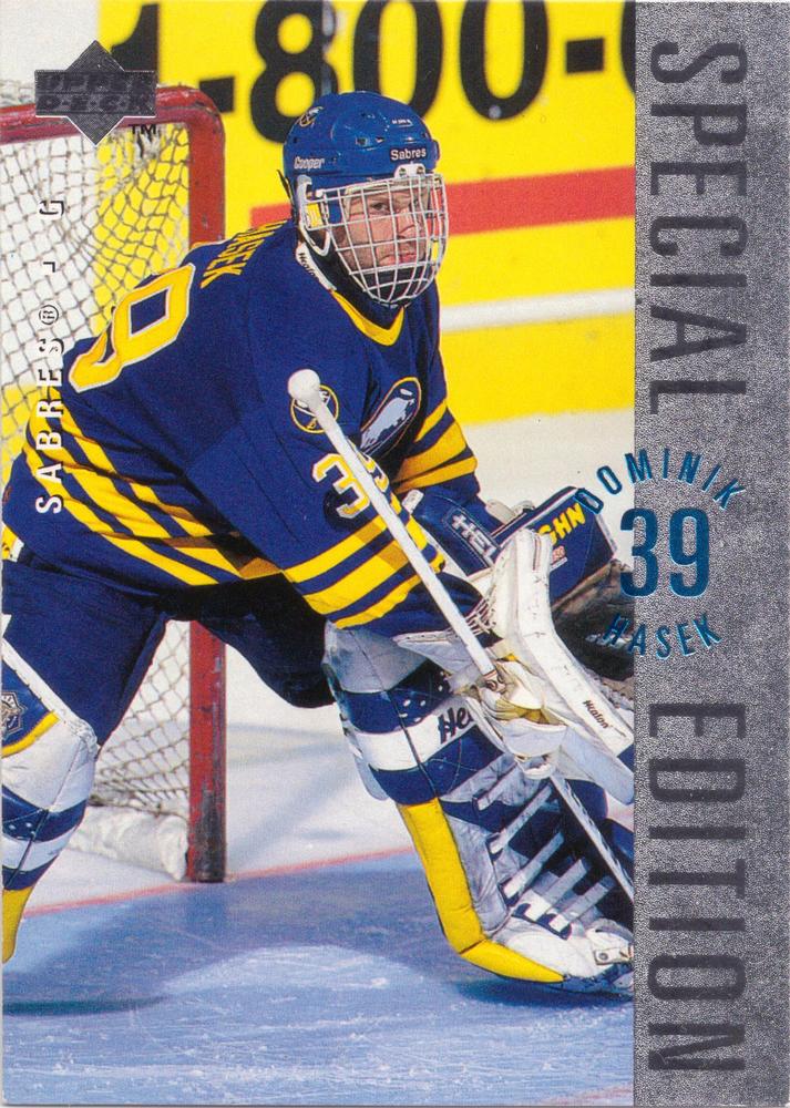 #SE98 Dominik Hasek - Buffalo Sabres - 1995-96 Upper Deck - Special Edition Hockey