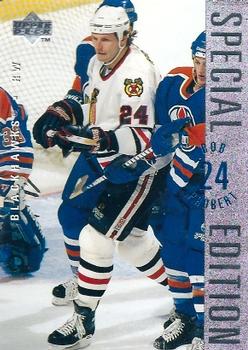 #SE105 Bob Probert - Chicago Blackhawks - 1995-96 Upper Deck - Special Edition Hockey