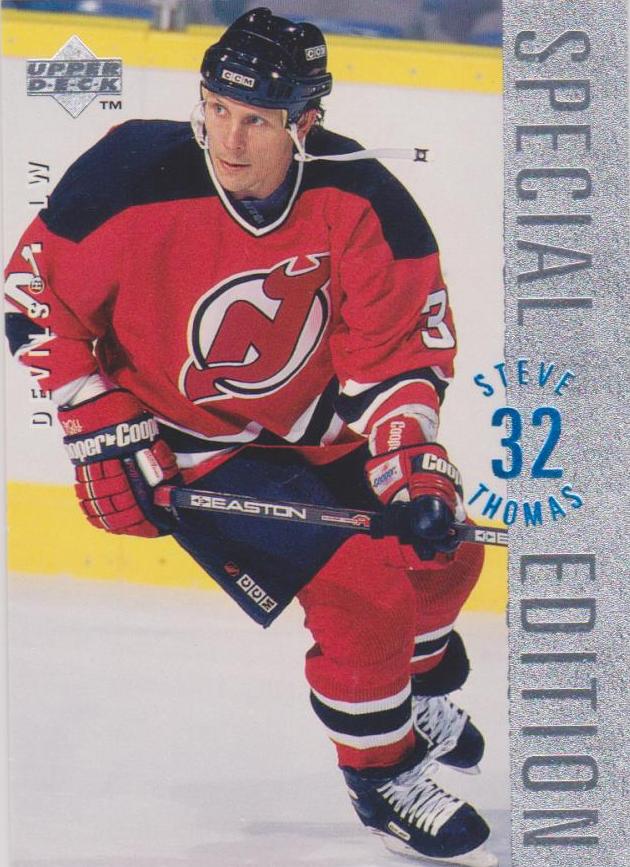 #SE136 Steve Thomas - New Jersey Devils - 1995-96 Upper Deck - Special Edition Hockey