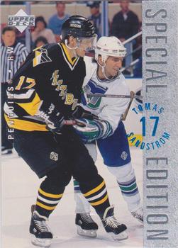#SE156 Tomas Sandstrom - Pittsburgh Penguins - 1995-96 Upper Deck - Special Edition Hockey