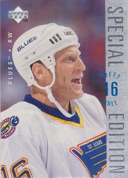 #SE157 Brett Hull - St. Louis Blues - 1995-96 Upper Deck - Special Edition Hockey