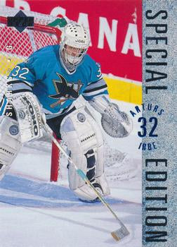 #SE162 Arturs Irbe - San Jose Sharks - 1995-96 Upper Deck - Special Edition Hockey