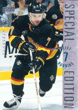 #SE174 Cliff Ronning - Vancouver Canucks - 1995-96 Upper Deck - Special Edition Hockey