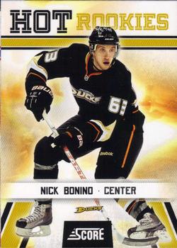 #523 Nick Bonino - Anaheim Ducks - 2010-11 Score Hockey