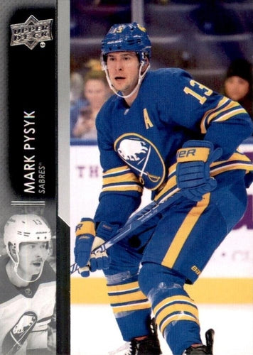 #523 Mark Pysyk - Buffalo Sabres - 2021-22 Upper Deck Hockey