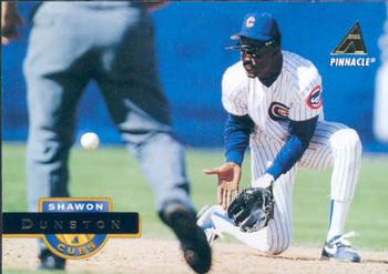 #523 Shawon Dunston - Chicago Cubs - 1994 Pinnacle Baseball