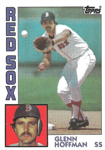 #523 Glenn Hoffman - Boston Red Sox - 1984 Topps Baseball