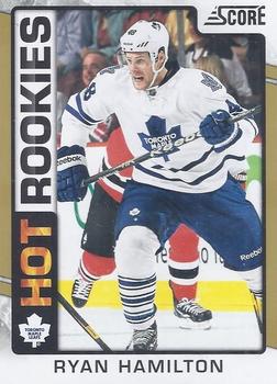 #523 Ryan Hamilton - Toronto Maple Leafs - 2012-13 Score - Gold Rush Hockey