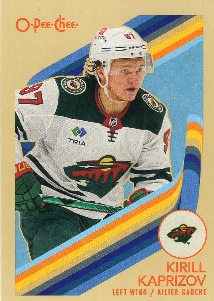 #523 Kirill Kaprizov - Minnesota Wild - 2023-24 O-Pee-Chee - Retro Hockey
