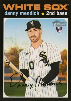 #523 Danny Mendick - Chicago White Sox - 2020 Topps Heritage Baseball