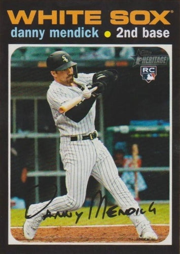 #523b Danny Mendick - Chicago White Sox - 2020 Topps Heritage Baseball
