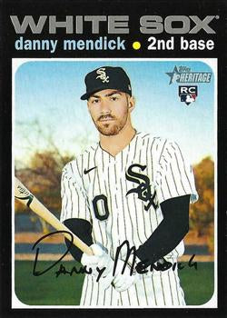 #523c Danny Mendick - Chicago White Sox - 2020 Topps Heritage Baseball