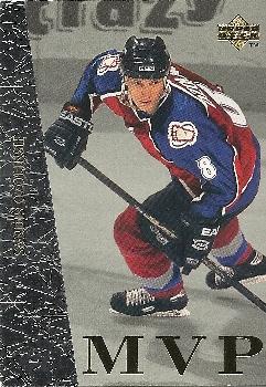 #UD35 Sandis Ozolinsh - Colorado Avalanche - 1996-97 Collector's Choice - Upper Deck MVP Hockey