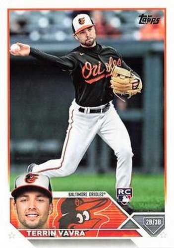 #524 Terrin Vavra - Baltimore Orioles - 2023 Topps Baseball