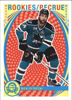 #524 Nick Petrecki - San Jose Sharks - 2013-14 O-Pee-Chee - Retro Hockey