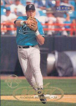 #524 Josh Booty - Florida Marlins - 1998 Fleer Tradition Baseball