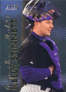 #524 Kelly Stinnett - Arizona Diamondbacks - 1999 Fleer Tradition Baseball