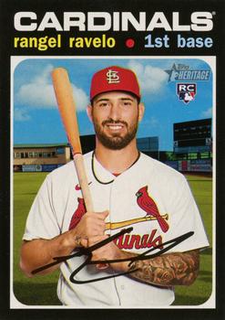 #525 Rangel Ravelo - St. Louis Cardinals - 2020 Topps Heritage Baseball