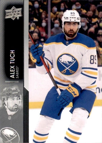 #525 Alex Tuch - Buffalo Sabres - 2021-22 Upper Deck Hockey