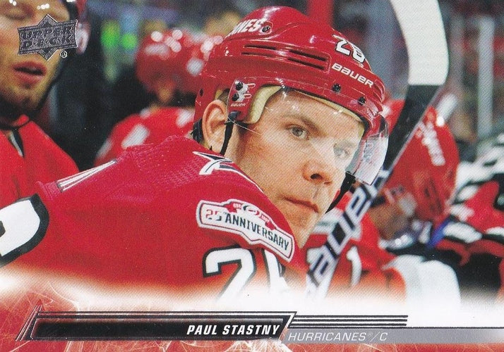 #526 Paul Stastny - Carolina Hurricanes - 2022-23 Upper Deck Hockey
