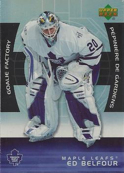 #GF13 Ed Belfour - Toronto Maple Leafs - 2005-06 Upper Deck McDonald's - Goalie Factory Hockey