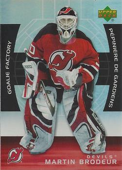 #GF3 Martin Brodeur - New Jersey Devils - 2005-06 Upper Deck McDonald's - Goalie Factory Hockey