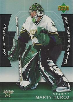 #GF4 Marty Turco - Dallas Stars - 2005-06 Upper Deck McDonald's - Goalie Factory Hockey