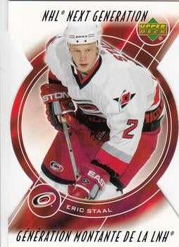 #NG13 Eric Staal - Carolina Hurricanes - 2005-06 Upper Deck McDonald's - NHL Next Generation Hockey