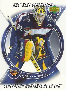 #NG7 Kari Lehtonen - Atlanta Thrashers - 2005-06 Upper Deck McDonald's - NHL Next Generation Hockey