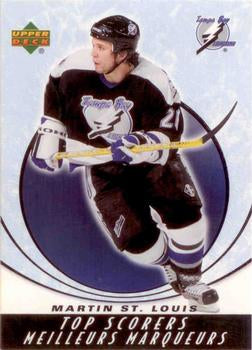 #TS2 Martin St. Louis - Tampa Bay Lightning -2005-06 Upper Deck McDonald's - Top Scorers Hockey