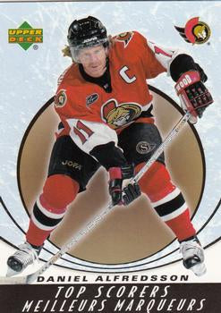 #TS12 Daniel Alfredsson - Ottawa Senators -2005-06 Upper Deck McDonald's - Top Scorers Hockey