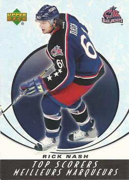 #TS14 Rick Nash - Columbus Blue Jackets -2005-06 Upper Deck McDonald's - Top Scorers Hockey