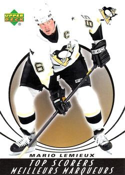#TS4 Mario Lemieux - Pittsburgh Penguins -2005-06 Upper Deck McDonald's - Top Scorers Hockey