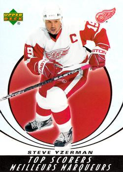 #TS6 Steve Yzerman - Detroit Red Wings -2005-06 Upper Deck McDonald's - Top Scorers Hockey