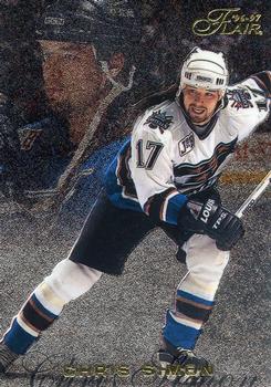 #100 Chris Simon - Washington Capitals - 1996-97 Flair Hockey