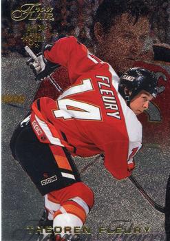 #11 Theoren Fleury - Calgary Flames - 1996-97 Flair Hockey