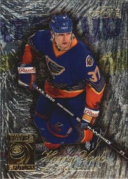 #122 Harry York - St. Louis Blues - 1996-97 Flair Hockey