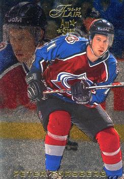 #18 Peter Forsberg - Colorado Avalanche - 1996-97 Flair Hockey