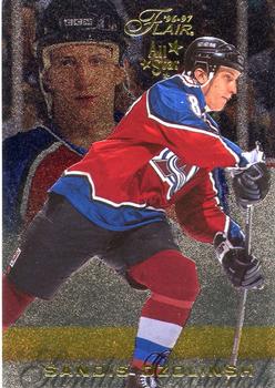 #19 Sandis Ozolinsh - Colorado Avalanche - 1996-97 Flair Hockey