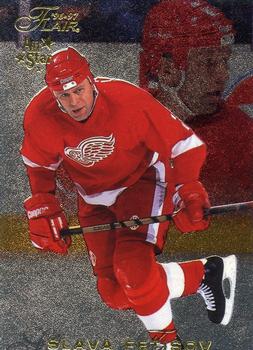 #27 Slava Fetisov - Detroit Red Wings - 1996-97 Flair Hockey