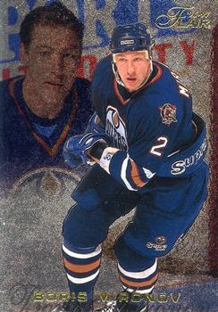 #34 Boris Mironov - Edmonton Oilers - 1996-97 Flair Hockey