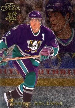 #3 Teemu Selanne - Anaheim Mighty Ducks - 1996-97 Flair Hockey