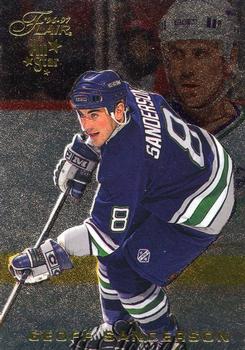 #44 Geoff Sanderson - Hartford Whalers - 1996-97 Flair Hockey