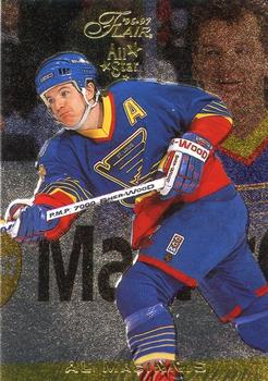 #82 Al MacInnis - St. Louis Blues - 1996-97 Flair Hockey