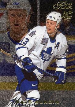 #92 Mats Sundin - Toronto Maple Leafs - 1996-97 Flair Hockey