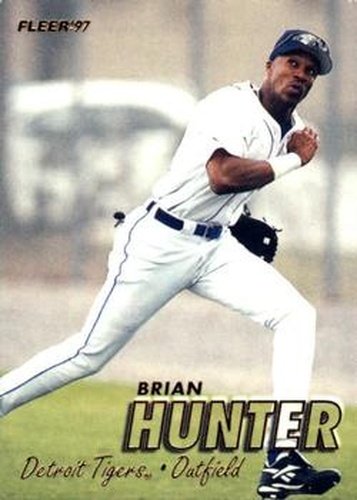 #526 Brian Hunter - Detroit Tigers - 1997 Fleer Baseball