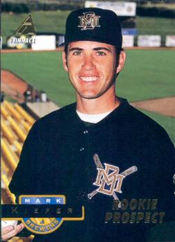 #526 Mark Kiefer - Milwaukee Brewers - 1994 Pinnacle Baseball