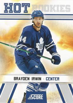 #526 Brayden Irwin - Toronto Maple Leafs - 2010-11 Score Hockey