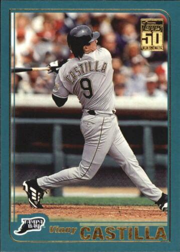 #526 Vinny Castilla - Tampa Bay Devil Rays - 2001 Topps Baseball