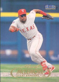 #526 Mark McLemore - Texas Rangers - 1998 Fleer Tradition Baseball